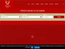 Tablet Screenshot of hoteltirrenocavi.it